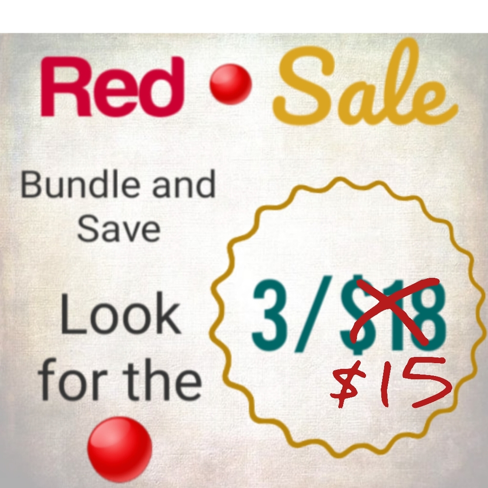 SALE! ON 🔴 ITEMS